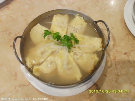萝卜丝浸蛋角锅