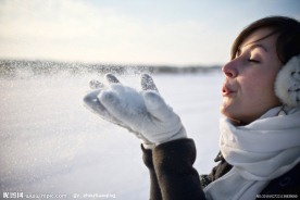 冬季 美女