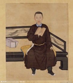 胤禛读书像