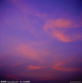 天空的云