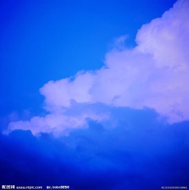 天空的云