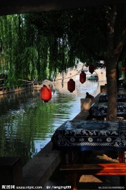 高清晰周庄河边随拍