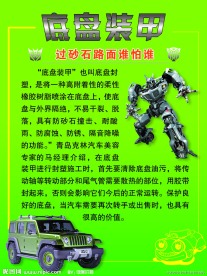 汽车美容装饰知识系列展板
