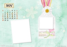 2011年宝宝日历模板