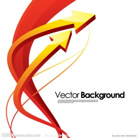 立体箭头矢量素材