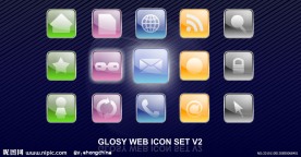 水晶按钮源文件