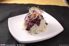 蓝莓土豆泥