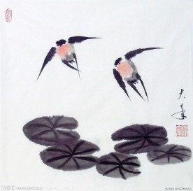 梁大年 国画 鹰