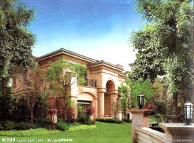 别墅花园设计图