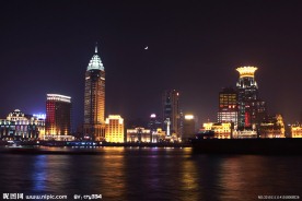 上海浦西夜景