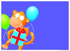 小孩 生日卡片