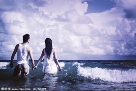 婚纱样片 大海之恋