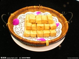 干炸臭豆腐