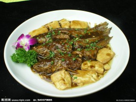 小黄鱼烧豆腐