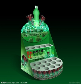 饮料展架 （效果图）
