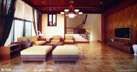 东南亚风格客厅