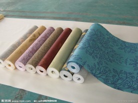 家居装饰墙纸侧面