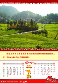 2011挂历