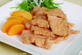 密桃煎猪扒