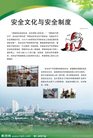 安全制度展板