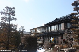 日本忍野八海民居