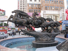 跑马