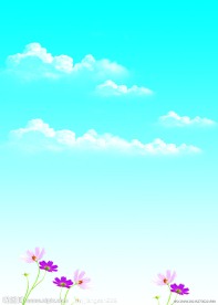 展版蓝天白云背景