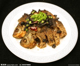 豆豉鲫鱼