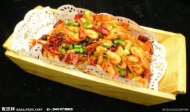 豆豉辣椒炒河虾