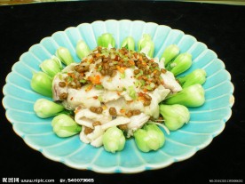 特制豆豉爆鲜鱼