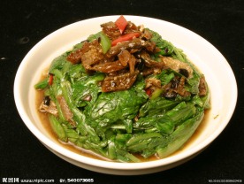 豆豉鲮鱼油麦菜