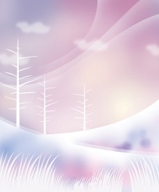 抽象风景玻璃移门图案