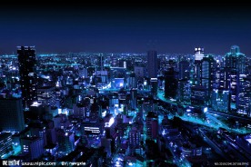城市夜景高清图片