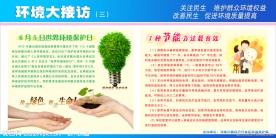 环境保护展板