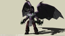 游戏人物恶魔猎手模型