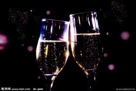 节日香槟美酒