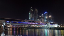 城市夜景高清图片