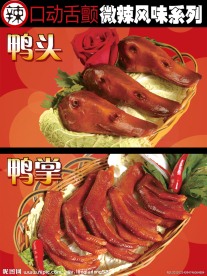 赵师傅黑鸭宣传单