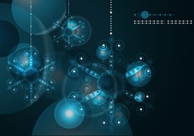 圣诞节背景矢量