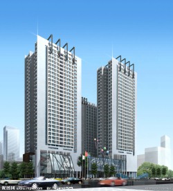 建设大楼效果图