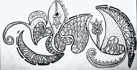 花纹 黑白装饰画