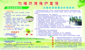 加强环境保护宣传