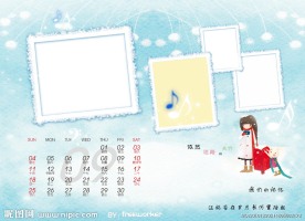 2011年 9月 情侣台历