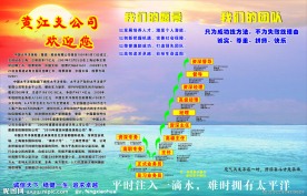 太平洋保险公司文化墙