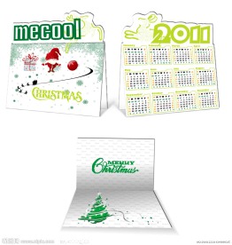 2011年圣诞台历（效果图）