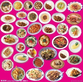 各种各样美食