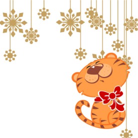 圣诞主题矢量素材