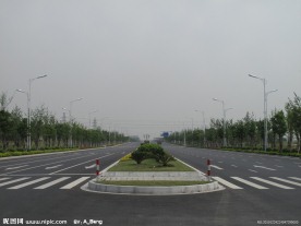 2009道路绿化银奖奖 梅林大道道路景观照片