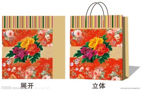 花礼品袋（展开图）