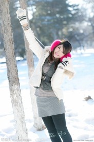 雪中女孩